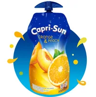 Capri Sun Orange & Peach juice 330 ml Orange, Peach