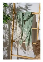 Foutastic Strandtuch New Diamond Apple - Schnelltrocknend: Ja - Breite: 90 cm - Länge: 170 cm - Farbe: Mint - Beige - Material: Polyester - Baumwolle - Sportart: Wassersport