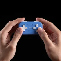 8bitdo Gamepad Micro Wireless Controller NSW2/NSW/Android Blau - Plattform: Android - Nintendo Switch - Nintendo Switch 2 - Nintendo Switch OLED-Modell - Verbindungsmöglichkeiten: Bluetooth - USB Typ-C - Controller Typ: Gamepad - Detailfarbe: Blau