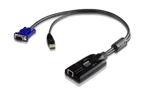 KVM Modules & Accessories USB - VGA to Cat5e/6 KVM Adapter Cable (CPU Module), with Virtual Media Support ATEN