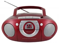 Soundmaster SCD5100RO portable stereo system Grey, Red