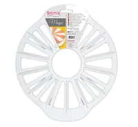Städter Torten-Einteiler 14/18 Stücke Weiss, 27.5 cm - Material: Kunststoff - Detailfarbe: Weiss