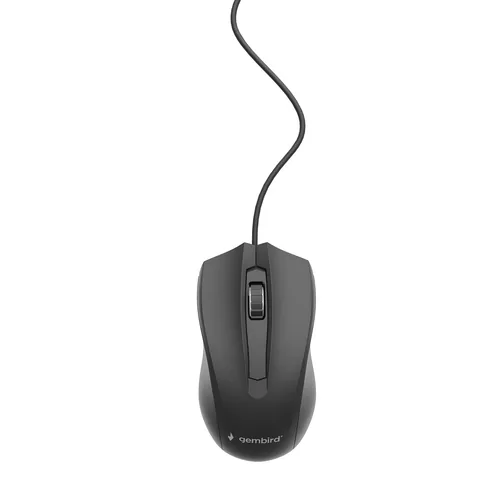 Gembird MUS-3B-01 mouse Ambidextrous USB Type-A Optical 1000 DPI