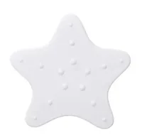 diaqua® Badewanneneinlage Minis Starfish 5 Stück, Weiss - Breite: 11.5 cm - Länge: 11.5 cm - Detailfarbe: Weiss - Detailmaterial: Polyvinylchlorid (PVC) - Grundmaterial: Kunststoff
