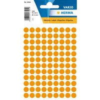 Herma Stickers Klebepunkte Vario Ø 8 mm, Neonorange - Detailfarbe: Neonorange - Set: Ja - Selbstklebend: Ja - Moderationstyp: Klebepunkte