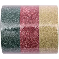 Rico Design 50070.32.38 craft tape 5 m Gold, Green, Red