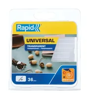 Rapid 7 mm Glue Sticks Universal Transparent