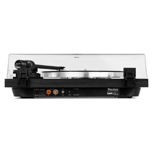 Audizio Plattenspieler Toledo Schwarz - Detailfarbe: Schwarz - Plattenspieler Antriebsart: Riemenantrieb - Platte Geschwindigkeit: 45 U/min - 33? U/min - Tonabnehmer: Dabei - Tonarm: Gerade - Anwender: HiFi