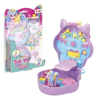Craze Regenbogen-Einhorn Taschen-Spielzeugfigur - Themenbereich: Galupy Rainbow Unicorn - Altersempfehlung ab: 3 Jahren
