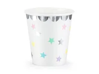 Partydeco Einwegbecher Einorn/Sterne 6 Stück - Produkttyp: Einwegbecher - Materialtyp: Papier - Material: Papier - Detailfarbe: Mehrfarbig - Verpackungseinheit: 6 Stück