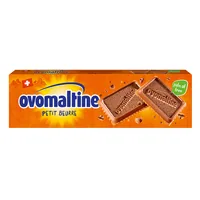 Ovomaltine Guetzli Petit Beurre 145 g - Produkttyp: Schokolade - Nährwertangabe pro: 100 g - Energiegehalt (in kj): 2125 KJ - Energiegehalt (in kcal): 507 Kcal - Fett: 24 g - Gesättigte Fettsäuren: 11 g