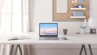 Microsoft Surface Laptop Go Intel® Core™ i5 i5-1035G1 31.6 cm (12.4) Touchscreen 8 GB LPDDR4x-SDRAM 256 GB SSD Wi-Fi 6 (802.11ax) Windows 10 Pro Platinum US Layout