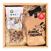 Wunderle Geschenkbox für Hundefreund - Anlass: Danke - Freundschaft - Geburtstag - Empfänger Geschenke: Für Frauen - Für Männer - Produkttyp Geschenke: Geschenkbox
