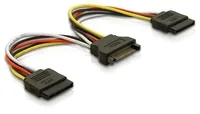 Delock Y-Stromkabel SATA - 2x SATA 15 cm - Kabeltyp: Y-Kabel - Stromanschluss Seite A: SATA - Winkelstecker: Nein - Stromanschluss Seite B: SATA - Kabellänge: 15 cm