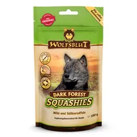 Wolfsblut Softer Snack Squashies Dark Forest, 100g - Snackart: Leckerli - Tierbedürfnis: Kein besonderes Bedürfnis - Nachhaltigkeit: Nicht angegeben - Produkttyp: Ergänzungsfutter - Packungsgrösse: 100 g - Fleischsorte: Wild