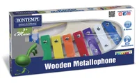 Bontempi Metallophon mit 8 Metallplättchen - Produkttyp: Metallophon - Altersempfehlung ab: 3 Jahren - Nachhaltigkeit: Nicht angegeben