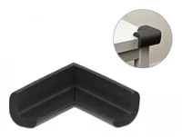 DeLOCK Foam Edge Protection self-adhesive 56 x 56 x 22 mm black