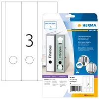 HERMA Inkjet Ordneretik. A4 weiß 61x297 mm Papier 75 St.