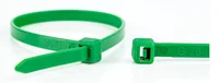 WKK 11032571 serre-câbles Attache de câble détachable Plastique, Polyamide Vert 100 pièce(s)
