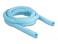 Delock Kabelschlauch selbstschliessend 2 m x 19 mm Blau - Detailfarbe: Blau - Breite: 19 mm - Länge: 2 m - Produkttyp: Kabelschlauch - Ausstattung Kabelmanagement: Zuschneidbar - Wiederverwendbar - Verpackungseinheit: 1 Stück