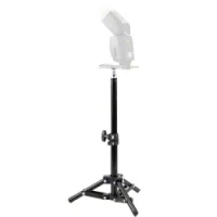 Walimex 16956 treppiede Universale 3 gamba/gambe Nero