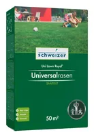 Eric Schweizer Universal-Rasen Uni Lawn Royal, 1250 g - Max. ausreichend für: 50 m² - Volumen: 1.25 kg - Rasenart: Universal-Rasen