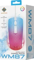 Deltaco Gaming GAM-144-W souris Droitier USB Type-A Optique 6200 DPI