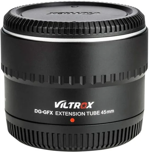 Viltrox Objektiv-Konverter DG-GFX 45 mm - Kompatible Hersteller: Fujifilm - Konvertertyp: Makro - Kamera-Bajonett: Fujifilm G-Mount