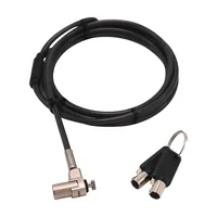 Dicota Security Cable T-Lock Ultra SlimV2, masterkeyed,3x7mm
