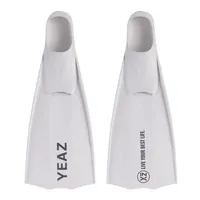 YEAZ Ocean Vibes swim fins , 40-41 - Detailfarbe: Weiss - Zielgruppe: Unisex - Schuhgrösse (EU): 40-41 - Material: Thermoplastische Elastomere (TPE) - Elastomer (TPR) - Produkttyp: Flossen