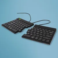 BREAK ERGONOMIC KEYBOARD QWERTY US BLACK WIRED