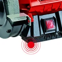 Einhell Doppelschleifer TC-BG 150 - Ausstattung: Ohne Zubehör - Set: Nein - Produktkategorie: Doppelschleifer - Werkzeugaufnahme: Fix - Akkusystem: Netzbetrieb (kein Akku) - Spannung: 230 V