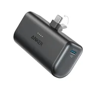 Anker Nano Power Bank 5000mAh, 22.5W, Built-In with USB-C Connector, Black