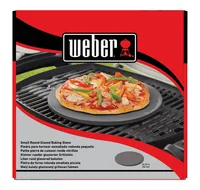 Weber Glasierter Pizzastein klein 26cm