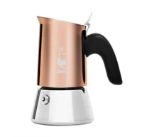 Bialetti Venus kupfer, Edelstahl Espressokocher für 2 Tassen