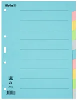 BIELLA Kartonregister A4 46141000U bunt 10-teilig