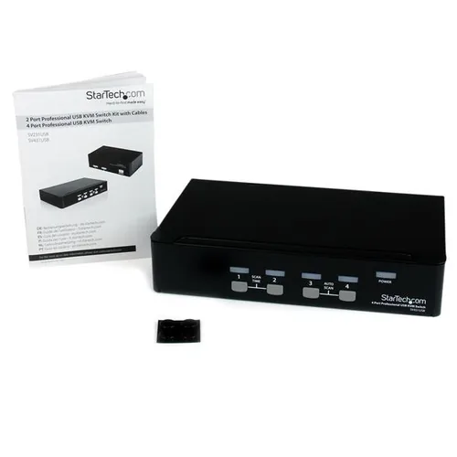 4 PORT VGA USB KVM SWITCH IN