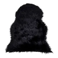 House Nordic Pelzimitat 50 x 85 cm, Schwarz - Eigenschaften: Keine Eigenschaft - Zertifikate: Keine Zertifizierung - Breite: 50 cm - Höhe: 85 cm - Detailfarbe: Schwarz - Produkttyp: Pelzimitat