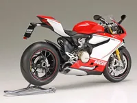 Tamiya Bausatz Ducati Panigale 1199 S Tricolore 1:12 - Massstab: 1:12 - Level: 4 - Altersempfehlung ab: 14 Jahren - Set: Nein - Fahrzeugtyp: Motorrad