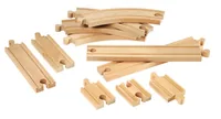 BRIO Eisenbahn Kleines Schienensortiment - Kategorie: Schienen & Weichen - Altersempfehlung ab: 3 Jahren - Material: Holz - Nachhaltigkeit: FSC®