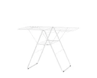 Brabantia Standtrockner HangOn 20 m, Weiss - Leinenlänge: 20 m - Detailfarbe: Weiss - Wäscheständer Art: Standtrockner - Material: Stahl