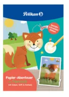 Pelikan Bastelbuch Tiere 32 Seiten, FSC - Sprache: Deutsch - Englisch - Einband: Softcover - Altersgruppe: Kinder - Thema: Tiere