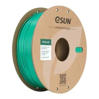eSun Filament PETG+ HS Grün 1.75 mm 1 kg - Material: PETG (Polyethylene terephthalate glycol) - Detailfarbe: Grün - Gewicht: 1 kg - Durchmesser: 1.75 mm - Materialeigenschaften: Standard