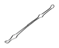 BIELLA Niederhalter 50mm 19915000U Stahl vernickelt 10 Stück