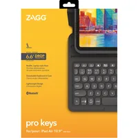 ZAGG KEYBOARD PRO KEYS F/ IPAD 10.9 BLACK/GRAY GERMAN