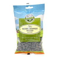 Bellfor Leckerli Heide-Happen, 200 g - Snackart: Leckerli - Tierbedürfnis: Kein besonderes Bedürfnis - Nachhaltigkeit: Nicht angegeben - Produkttyp: Ergänzungsfutter - Packungsgrösse: 200 g - Fleischsorte: Lamm