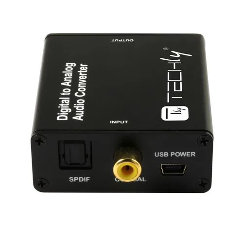 Techly Digital auf Analog Audio Konverter