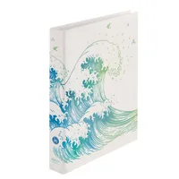Herlitz Ringbuch MaX GREENline Welle 2.5 cm, Mehrfarbig - Papierformat: A4 - Anzahl Ringe: 2