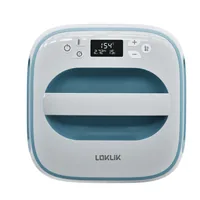LOKLiK SG-RYJ-0141-EU-L-B2B pressa a caldo 1200 W Blu, Bianco 255 x 255 mm 210 °C Display incorporato