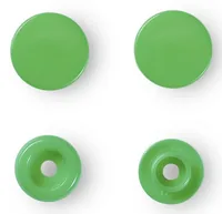 Prym Druckknöpfe Color Snaps Hellgrün, Ø 12,4 mm, 30 Stück - Detailfarbe: Hellgrün